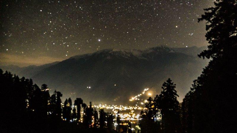 Stargazing from Your Private Cottage Veranda