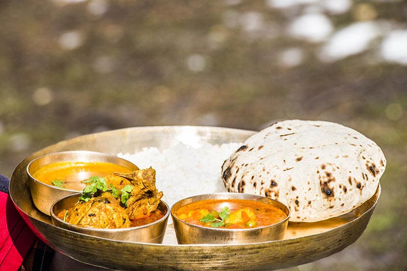 Flavors of the Himalayas: Culinary Journey at Camp Lungta